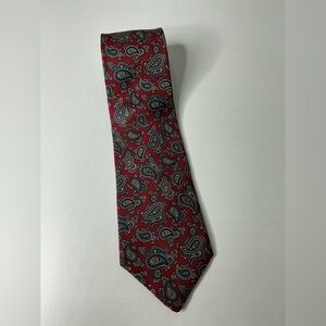 G GALVANI Paisley All SILK Tie pre-owned